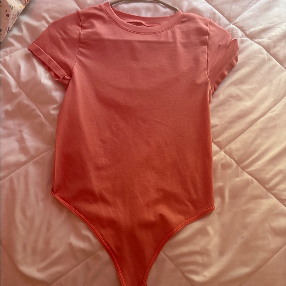 Target Pink Bodysuit Top Classic Design